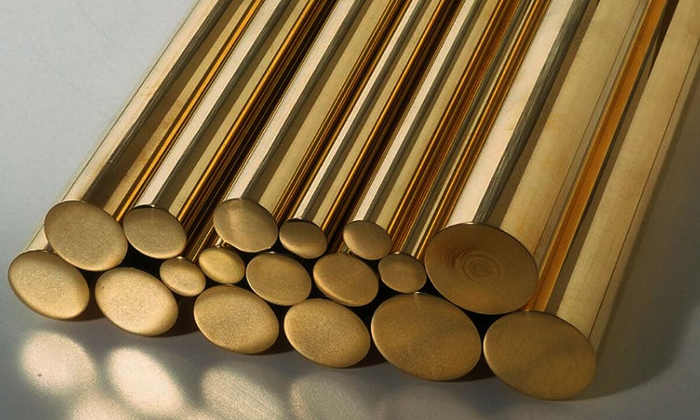 Polished Brass Round Rod, For Manufacturing Unit, Industrial